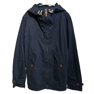 00's gap navy zip parker