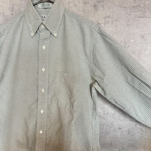 90’s L.L.bean check shirt - 画像 (9)