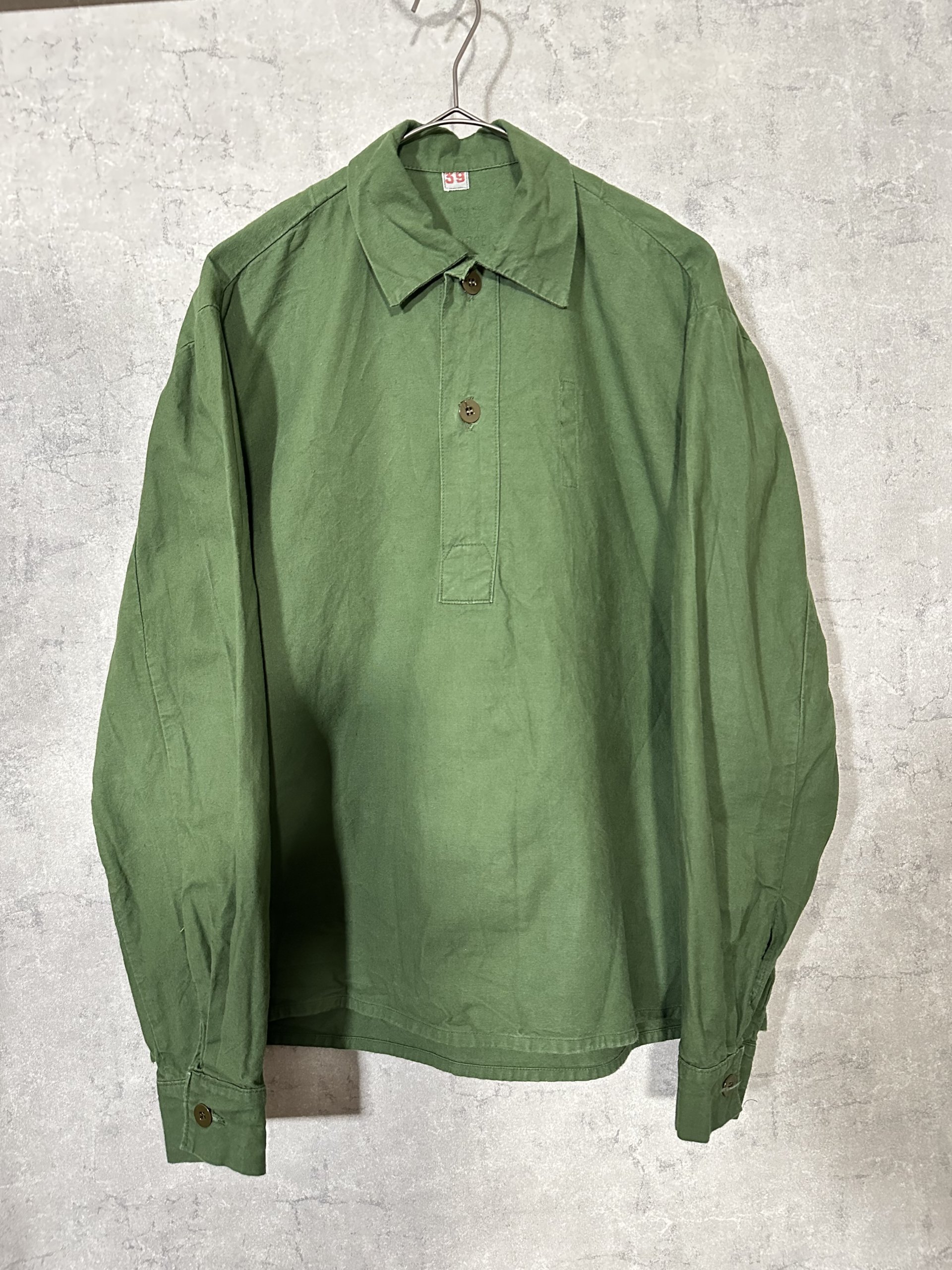 80’s Swedish Army pullover shirt M-55 - 画像 (5)