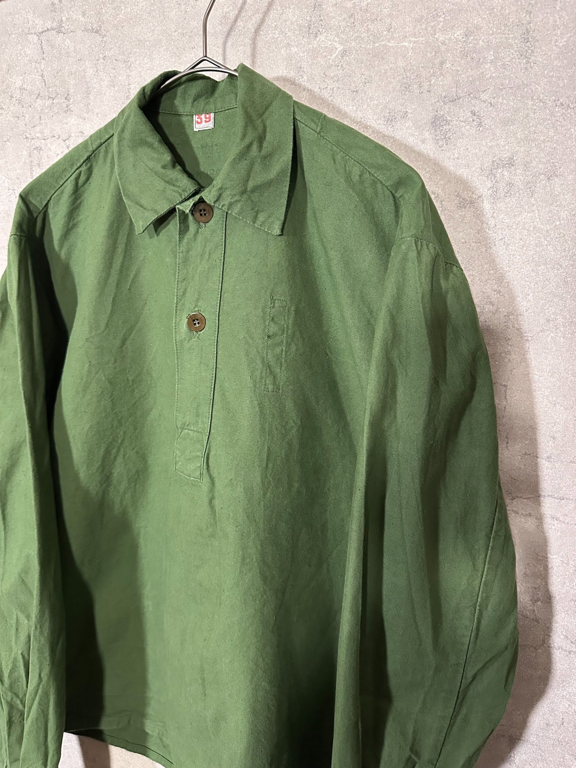 80’s Swedish Army pullover shirt M-55 - 画像 (8)