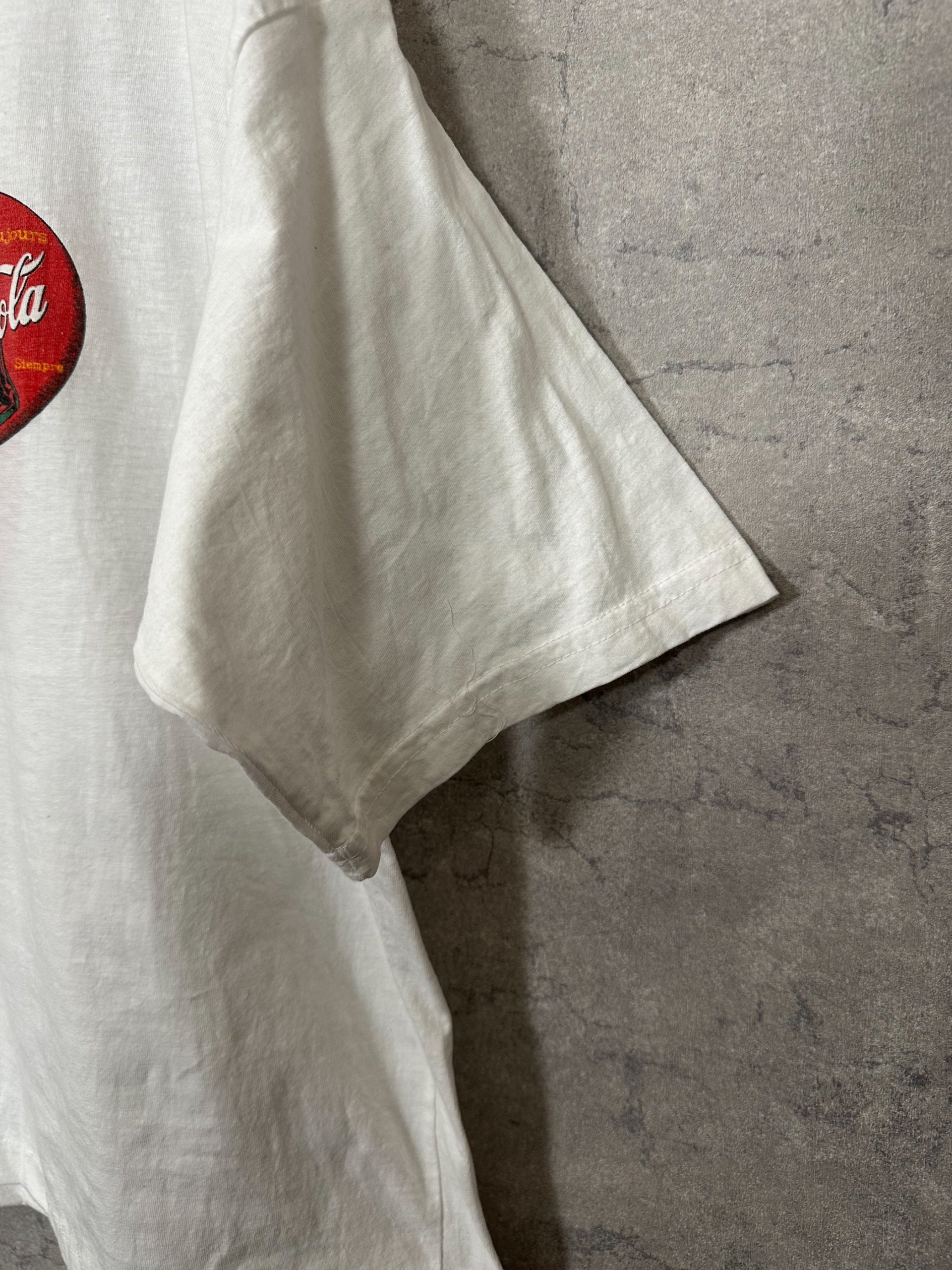 00’s vintage printed ”cola” T-shirt - 画像 (9)