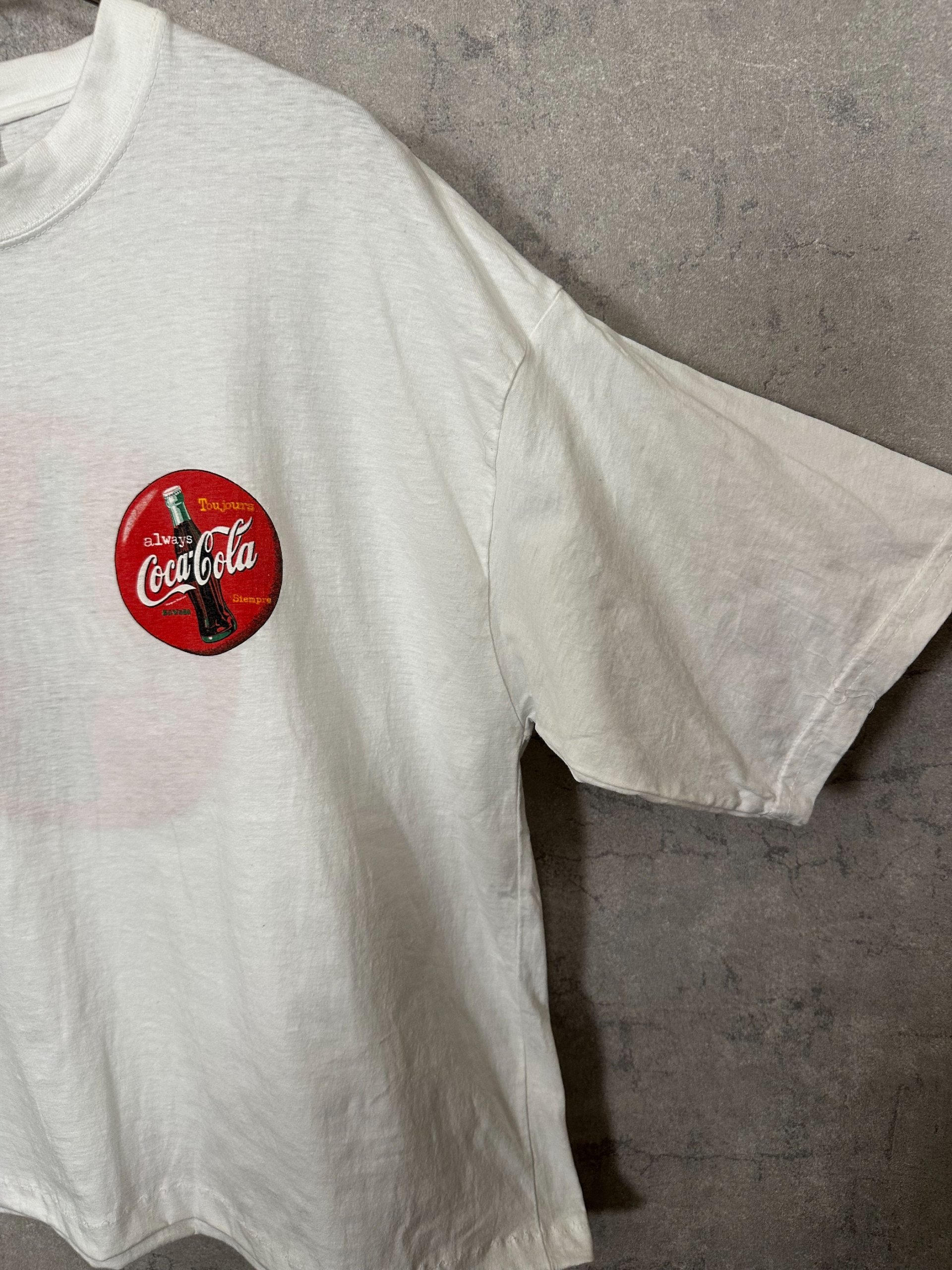 00’s vintage printed ”cola” T-shirt - 画像 (10)