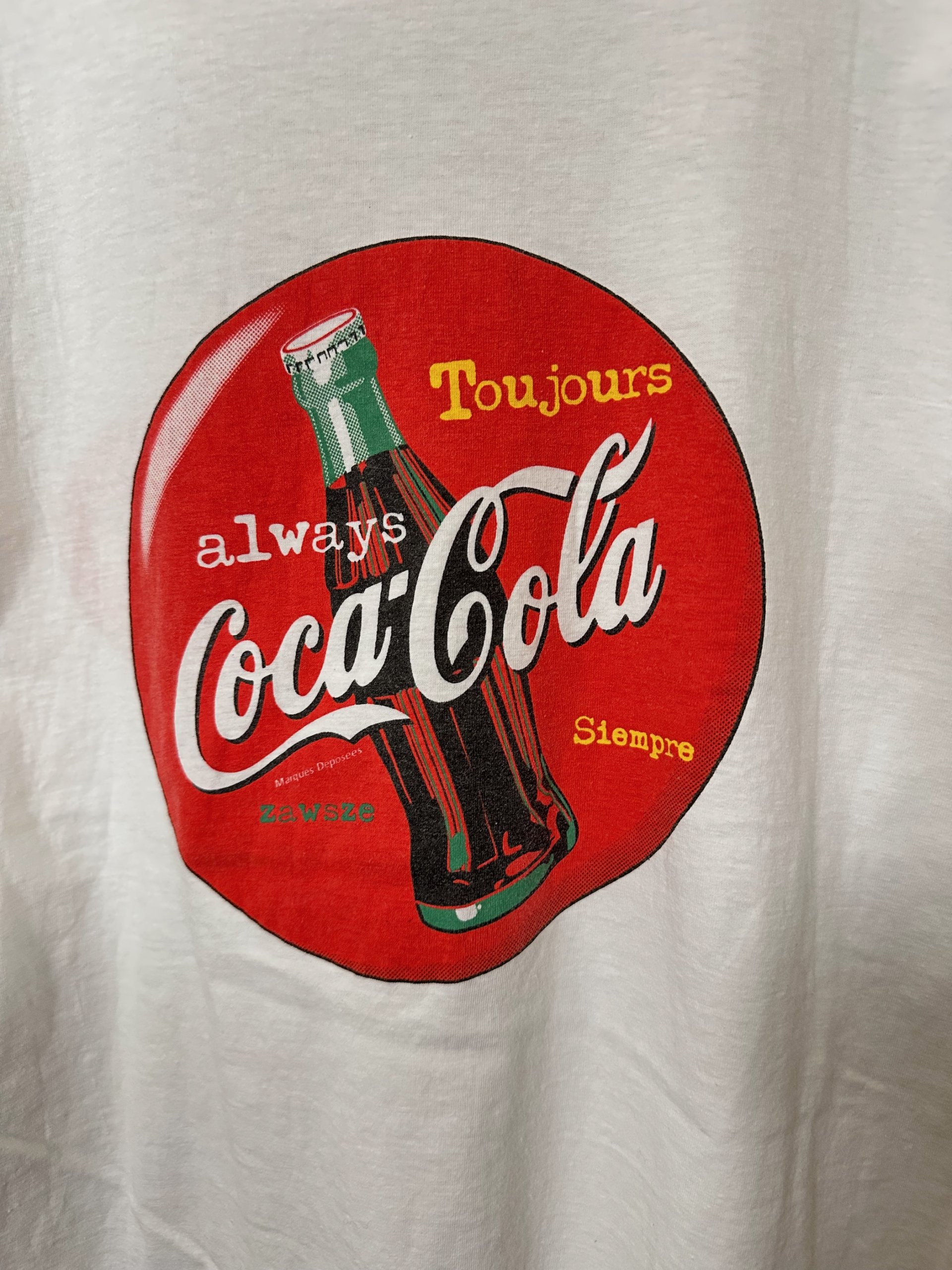 00’s vintage printed ”cola” T-shirt - 画像 (12)