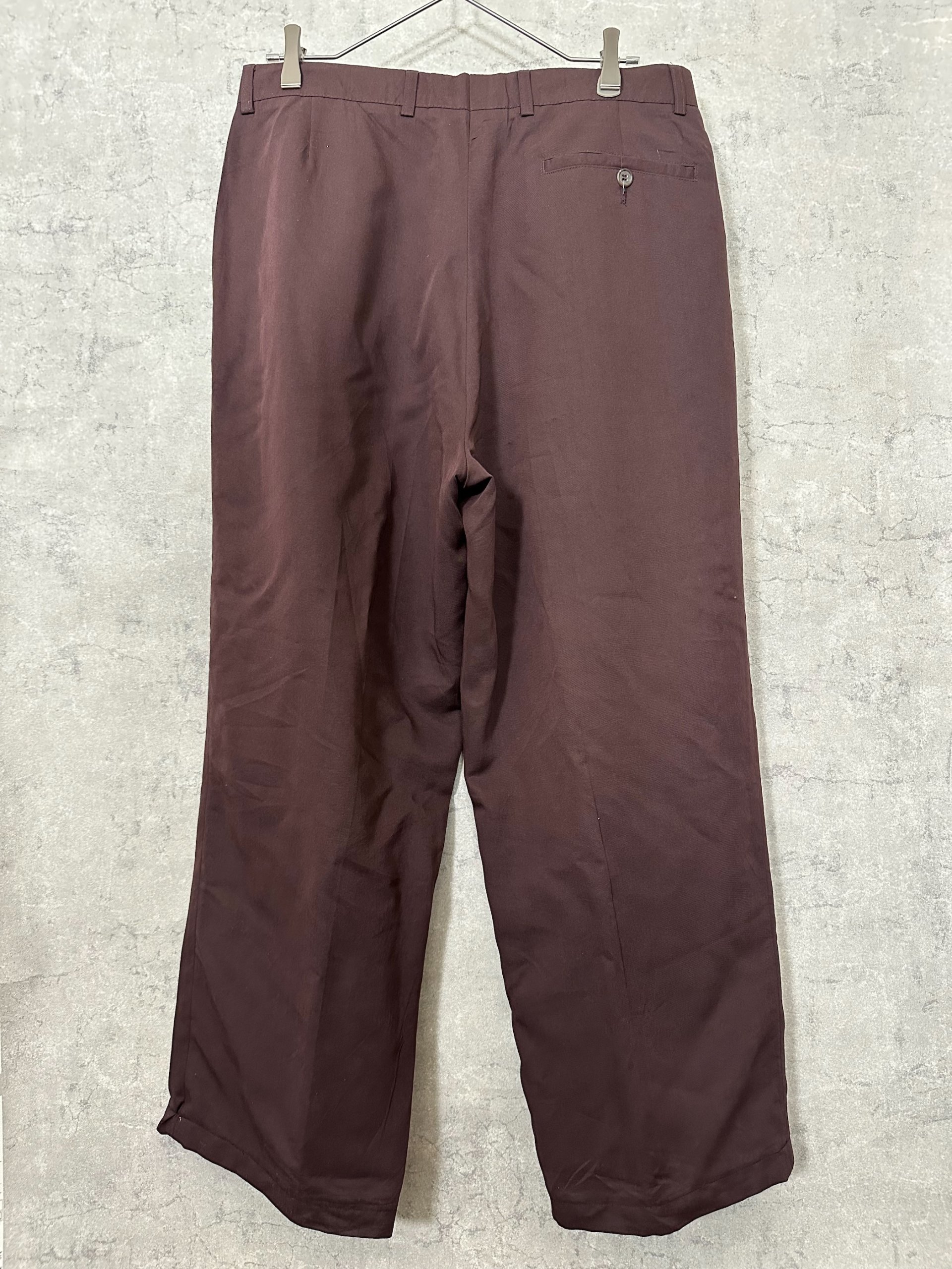 90’s vintage rayon pants - 画像 (7)