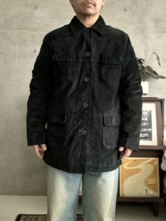 90's Suede Leather Work Jacket