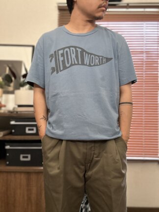 80's vintage flag motif T shirt