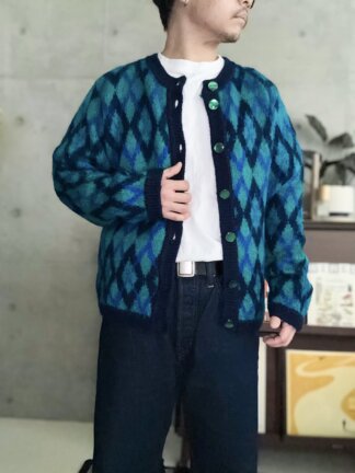00’s British Mohair cardigan